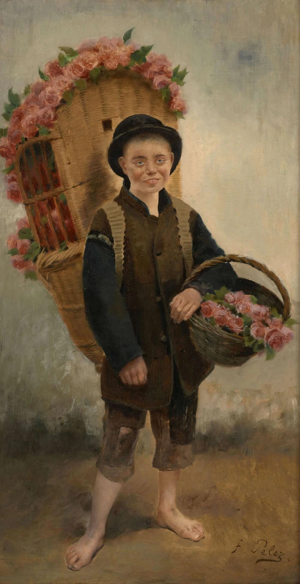 Il giovane venditore di rose